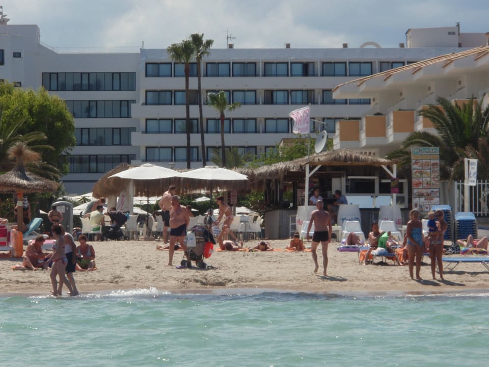 Vom Strand zum Hotel allsun Hotel Eden Alcudia