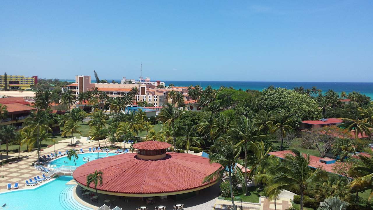 Ausblick aus dem Zimmer... Hotel Villa Cuba