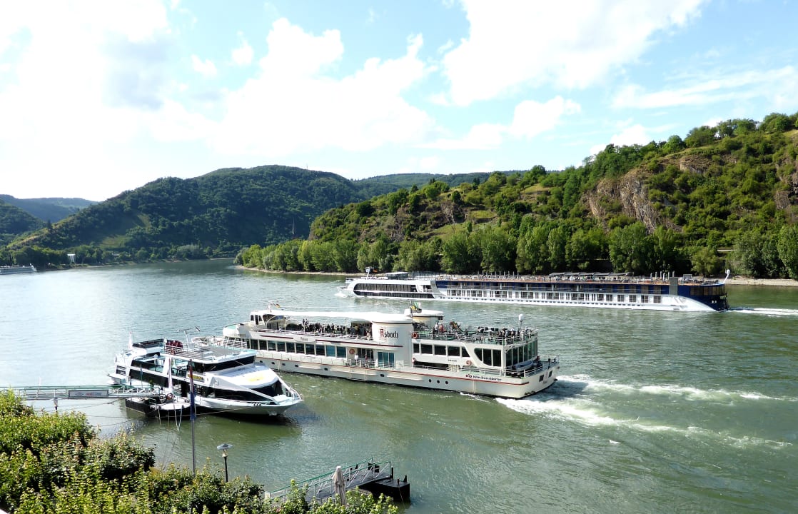 Ausblick Rheinhotel Lilie