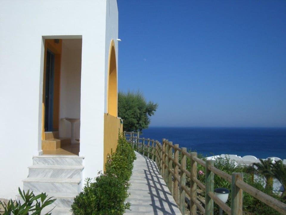 Unser Zimmer mit Aussicht Lagas Aegean Village