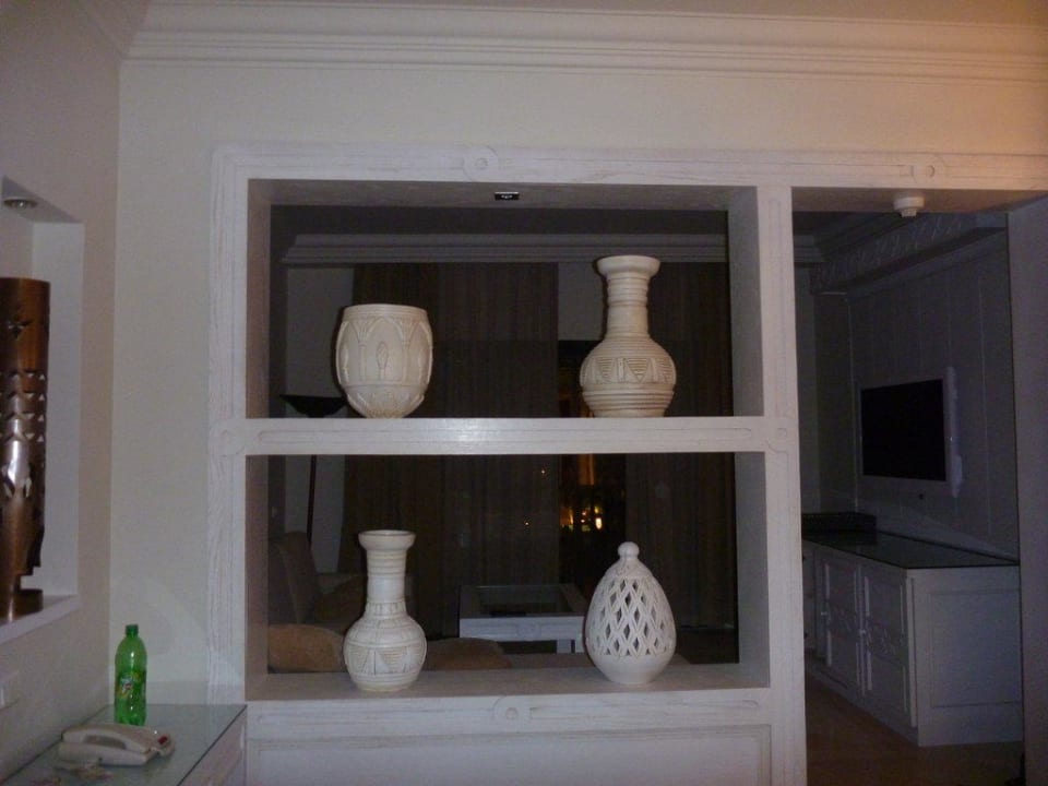 Trennwand zwischen Bett und Wohnbereich Makadi Spa - Adults only