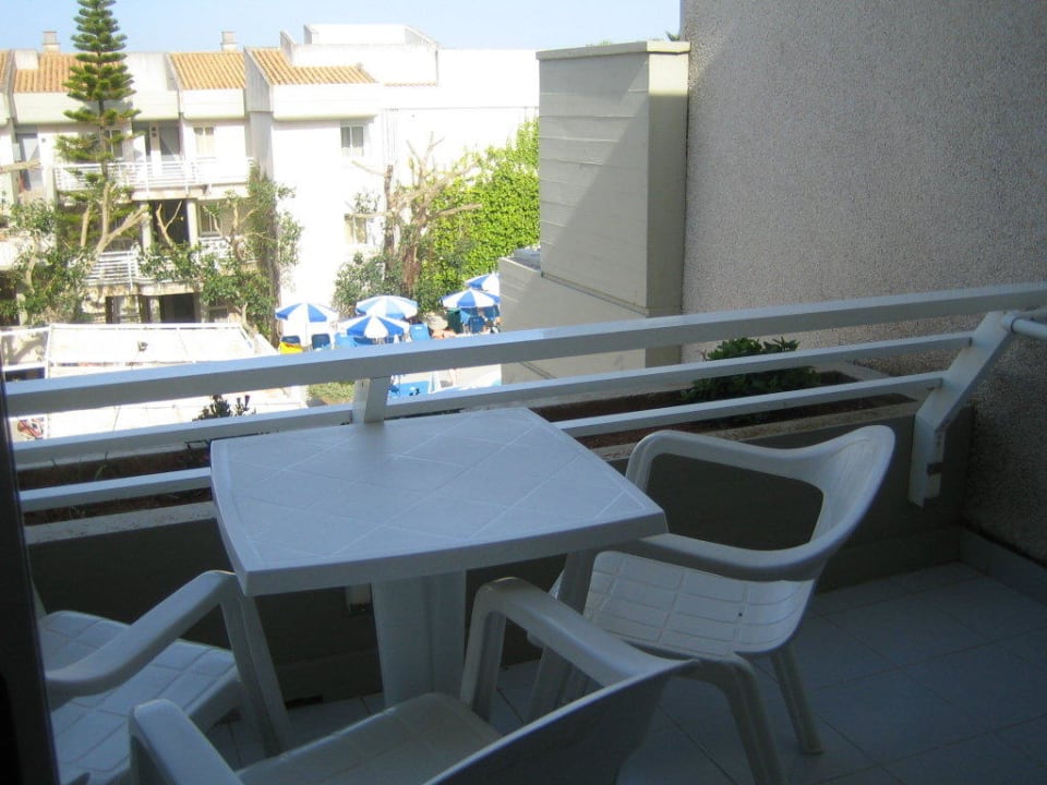 Blick aus dem Appartement Hipotels Mediterraneo Club