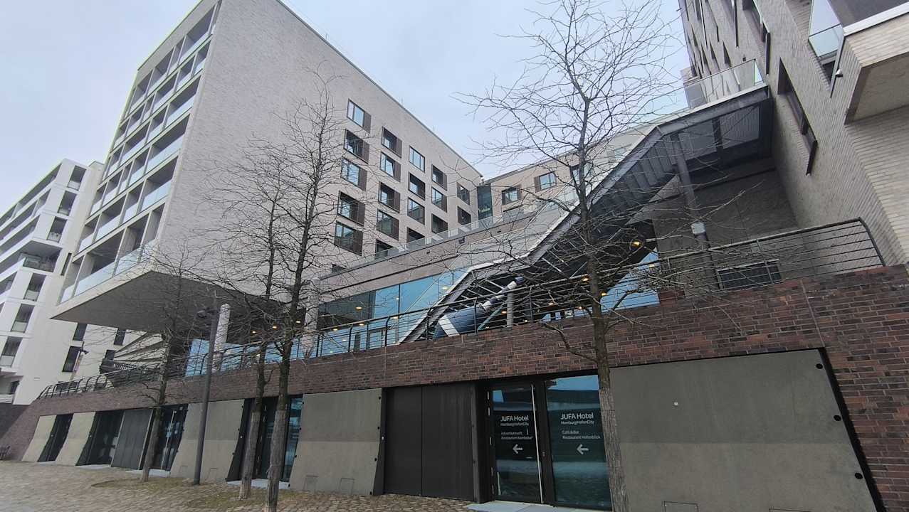 Außenansicht JUFA Hotel Hamburg HafenCity