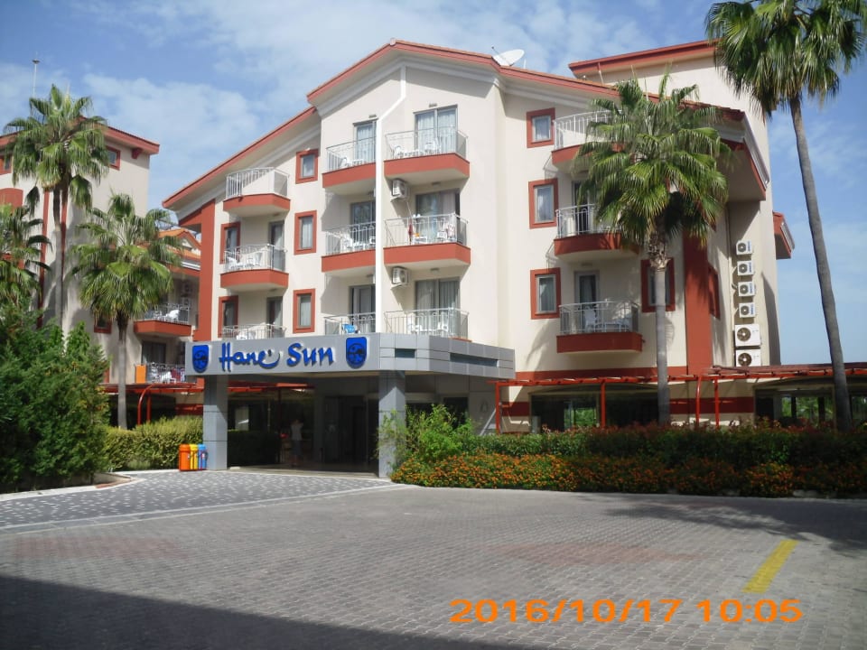 Hauseingang FUN&SUN Smart Hane Sun Hotel