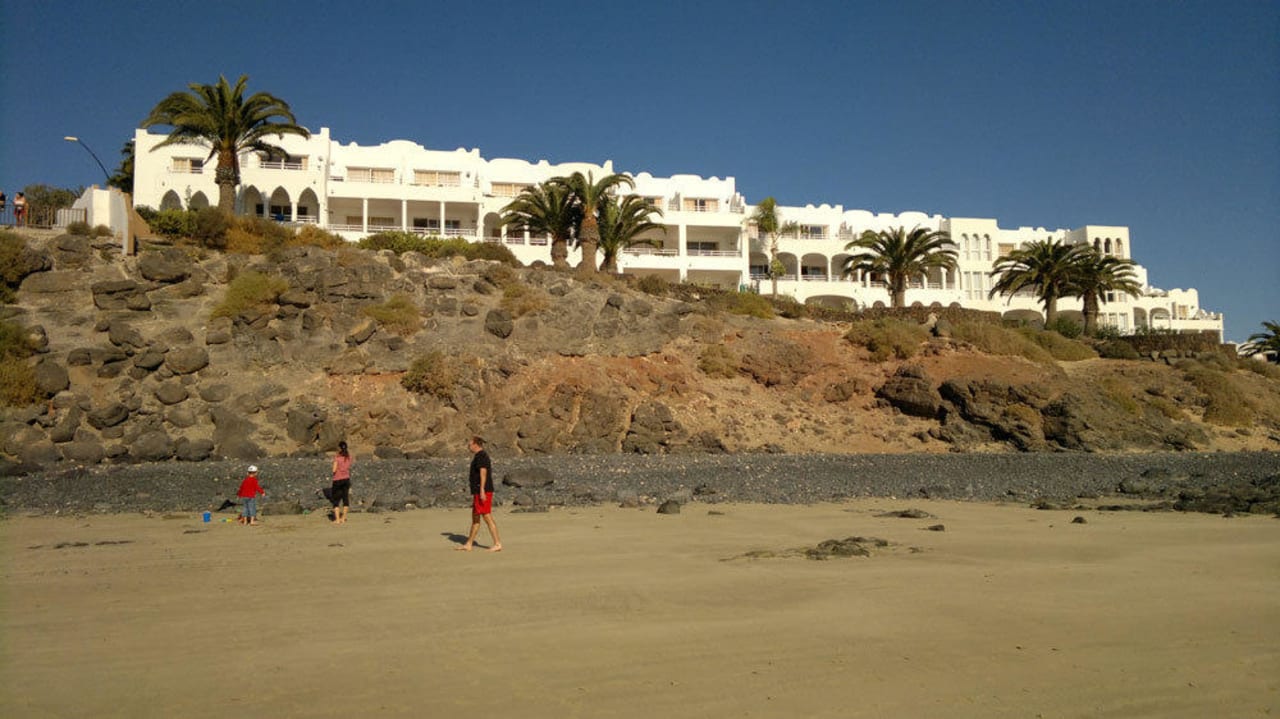 Appartments mit Meerblick vom Strand aus Sotavento Beach Club