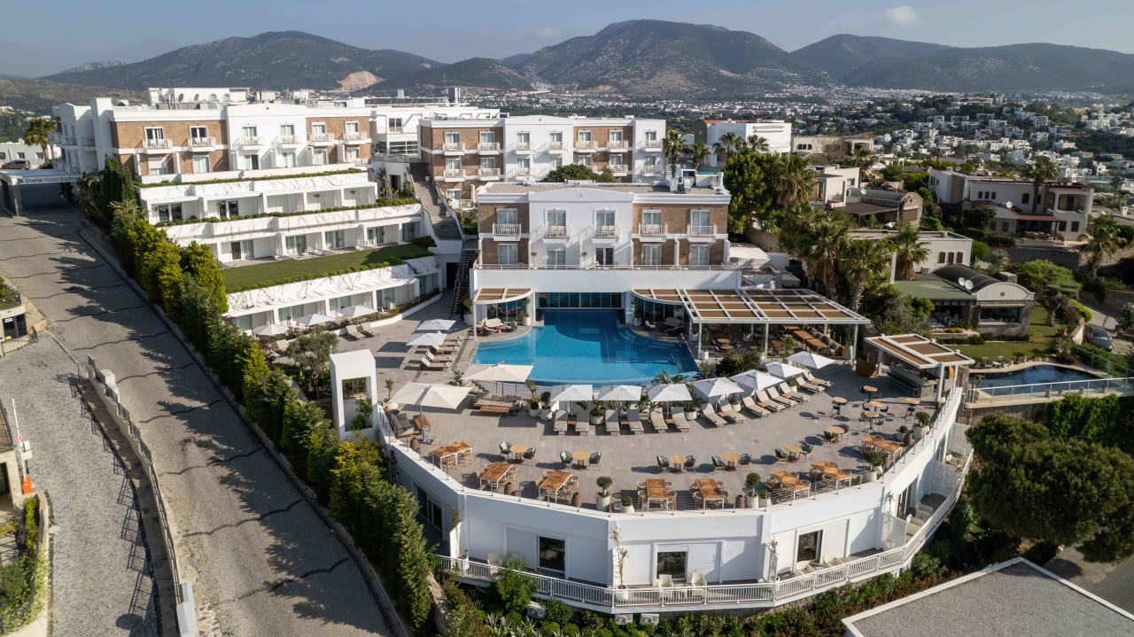 Außenansicht Doria Hotel Bodrum