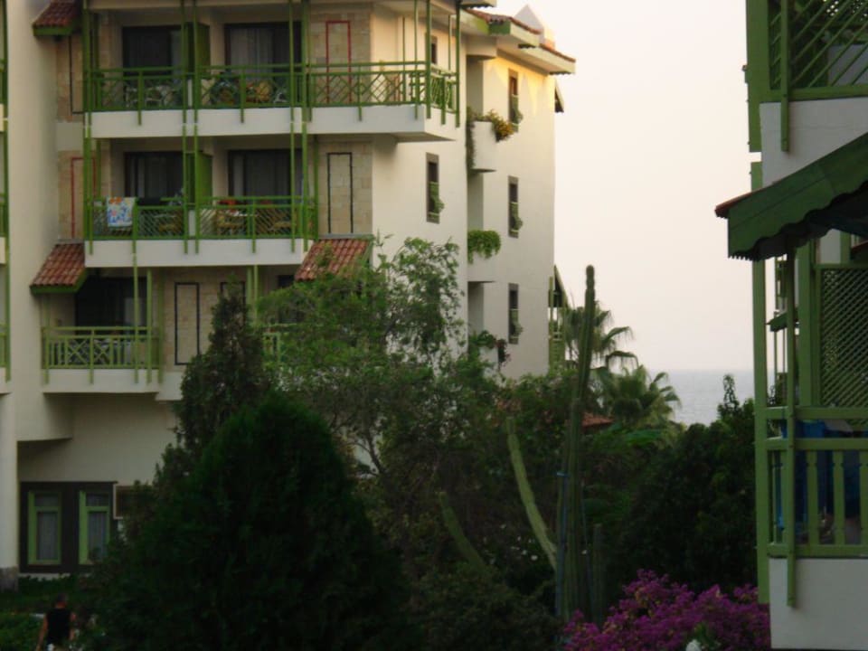 Der Blick von unserem Zimmer aufs Meer Hotel Defne Star