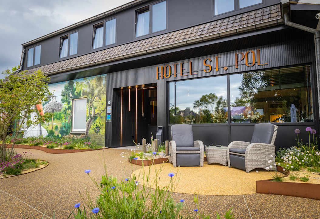 Außenansicht Auberge St. Pol.