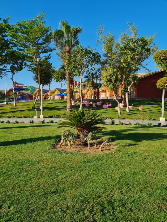 Gartenanlage Pickalbatros Jungle Aqua Park Resort - Neverland Hurghada