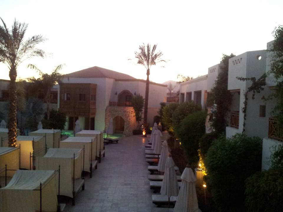 Blick von unserem Balkon Ghazala Gardens