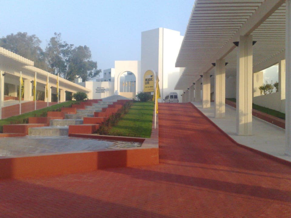 Auffahrt zur Lobby Monachus Family Resort Sorgun