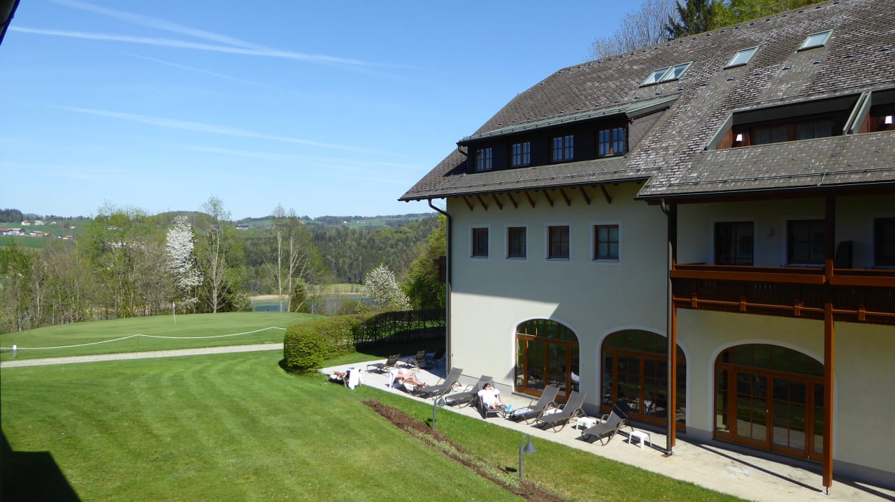 Ausblick Arabella Jagdhof Resort am Fuschlsee