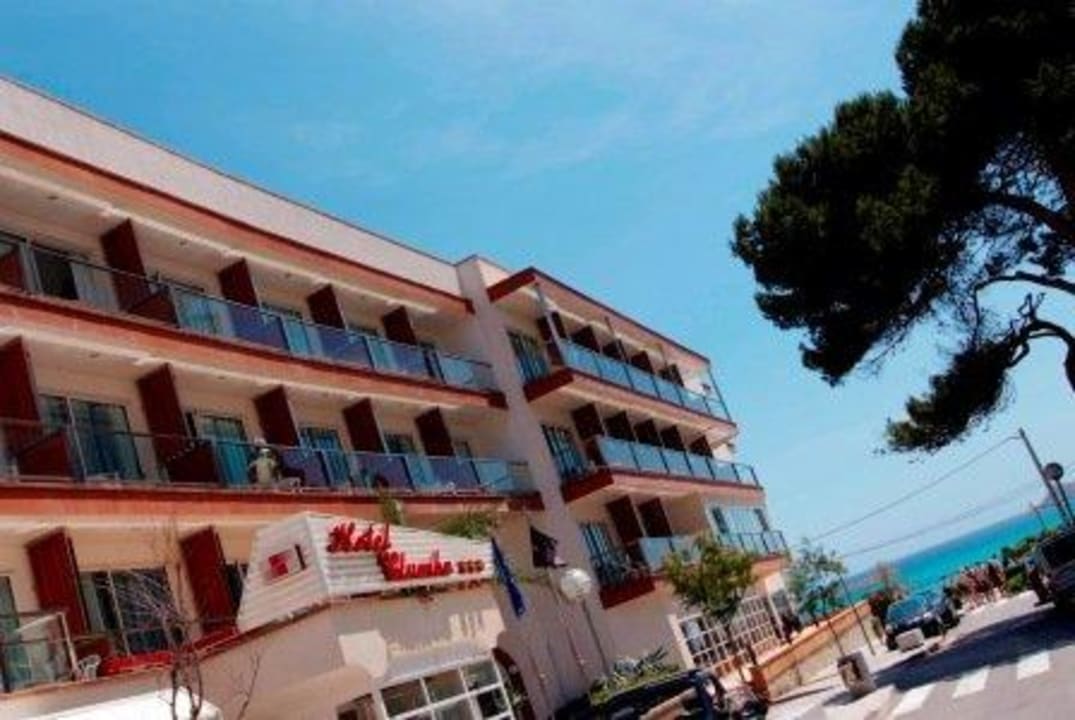 Ruhige Sackgasse (Eingang) Hotel Clumba