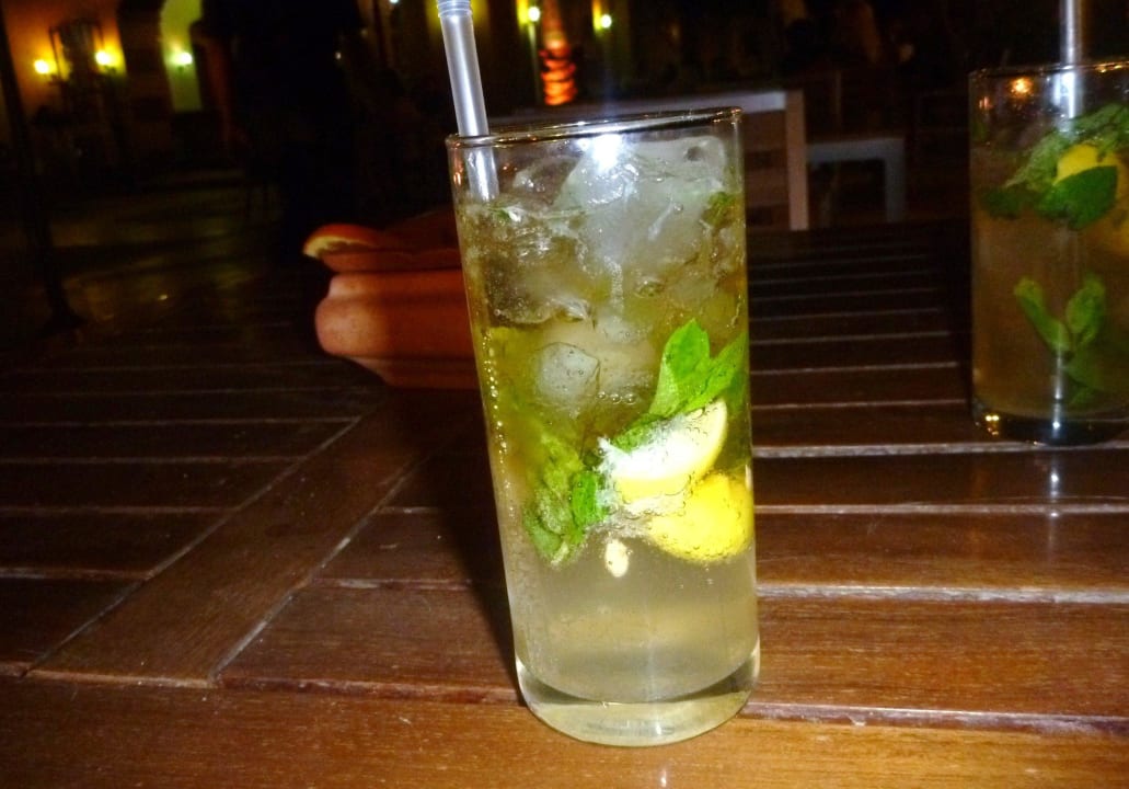 Der Mojito ist erstmal lecker!! Jaz Makadina