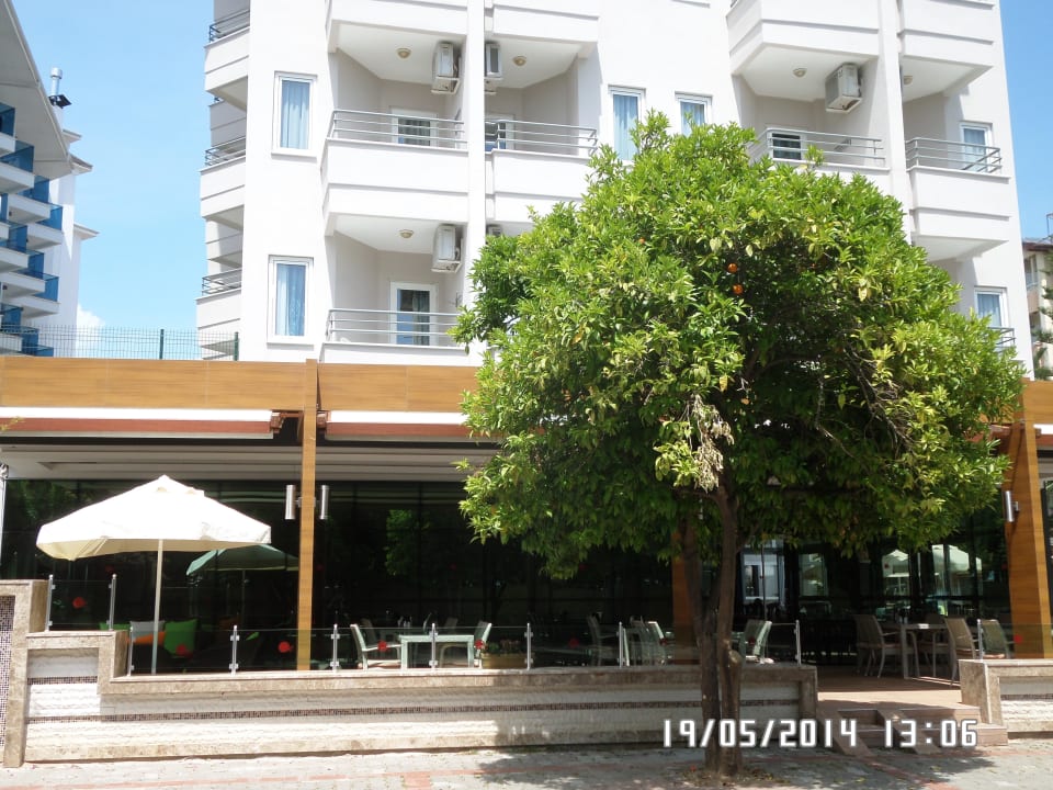 Speisebereich-super immer draussen zu essen! Hatipoglu Beach Hotel