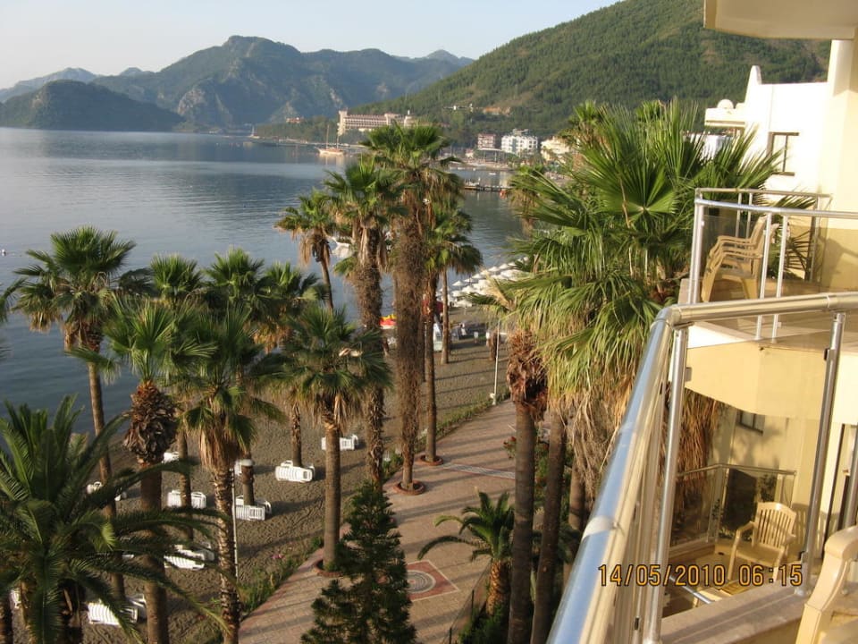 Widok z balkonu Prime Beach Hotel