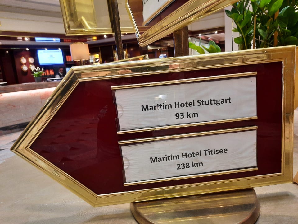 Lobby Maritim Hotel Ulm