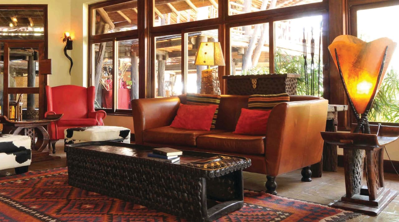 Lobby Ol Tukai Lodge