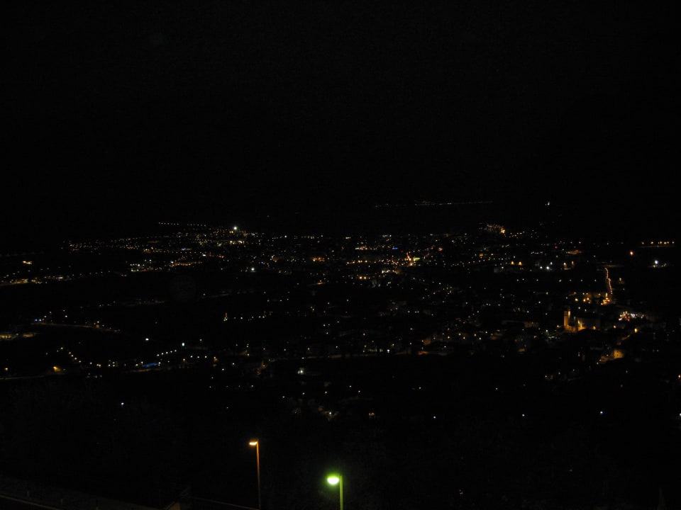 Zimmerausblick bei Nacht Hotel Agritur Acetaia Gourmet & Relax