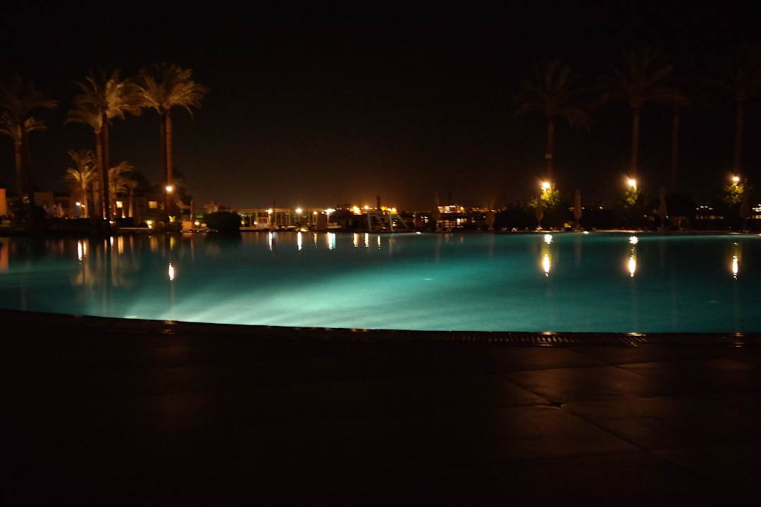 Bei Nacht Cleopatra Luxury Resort Makadi Bay