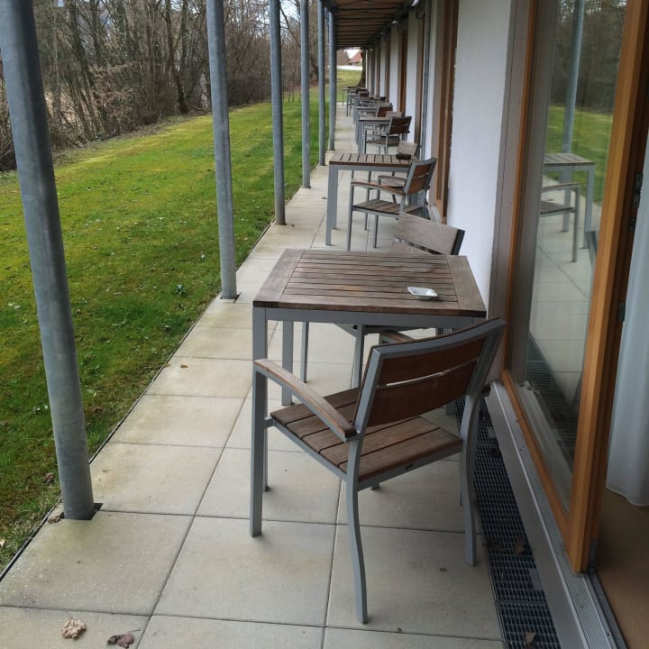 Terrasse Landhotel Allgäuer Hof
