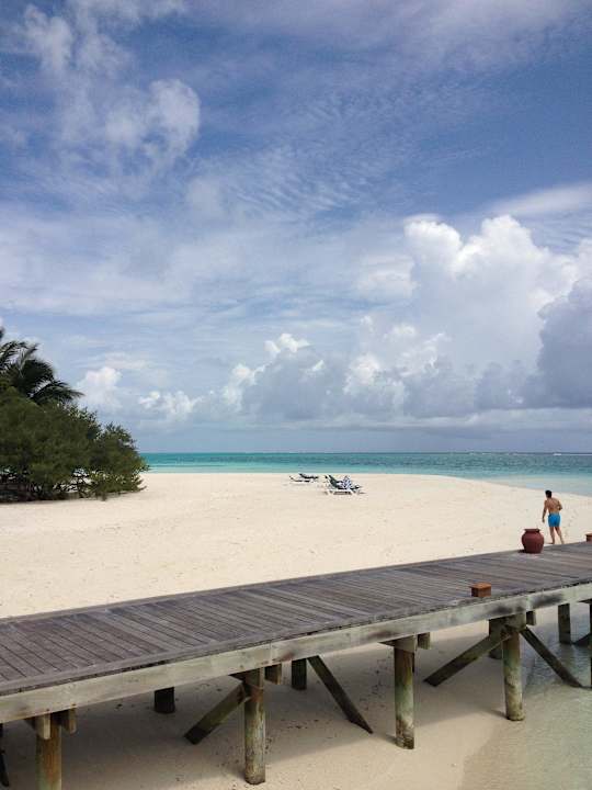Starnd beim Asian Wok  Meeru Maldives Resort Island