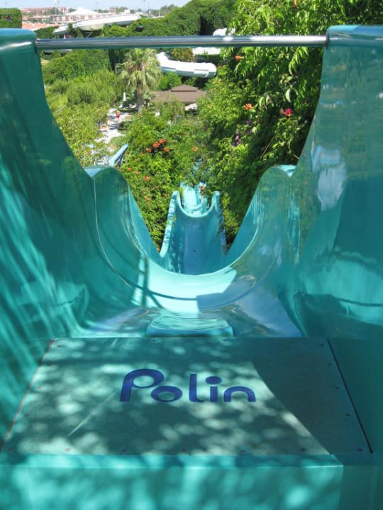 Eine Rutsche im Aquapark Ali Bey Club