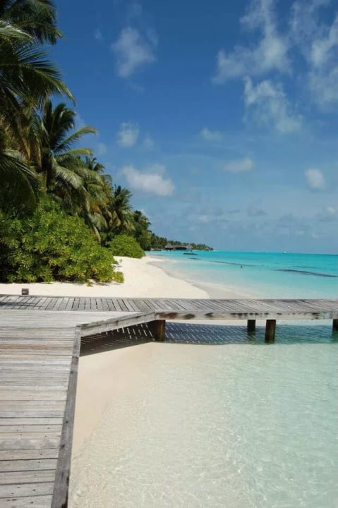 Strandabschnitt Kuramathi Maldives