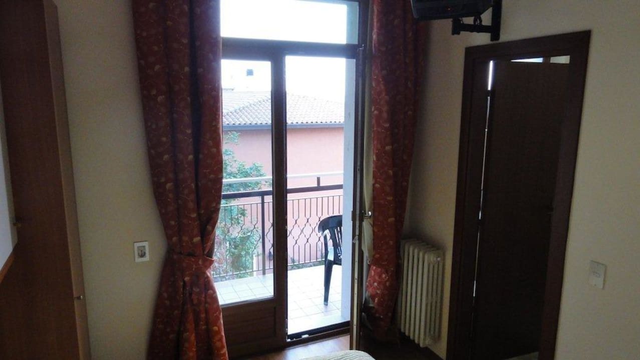 Blick zum Balkon Hotel Merano