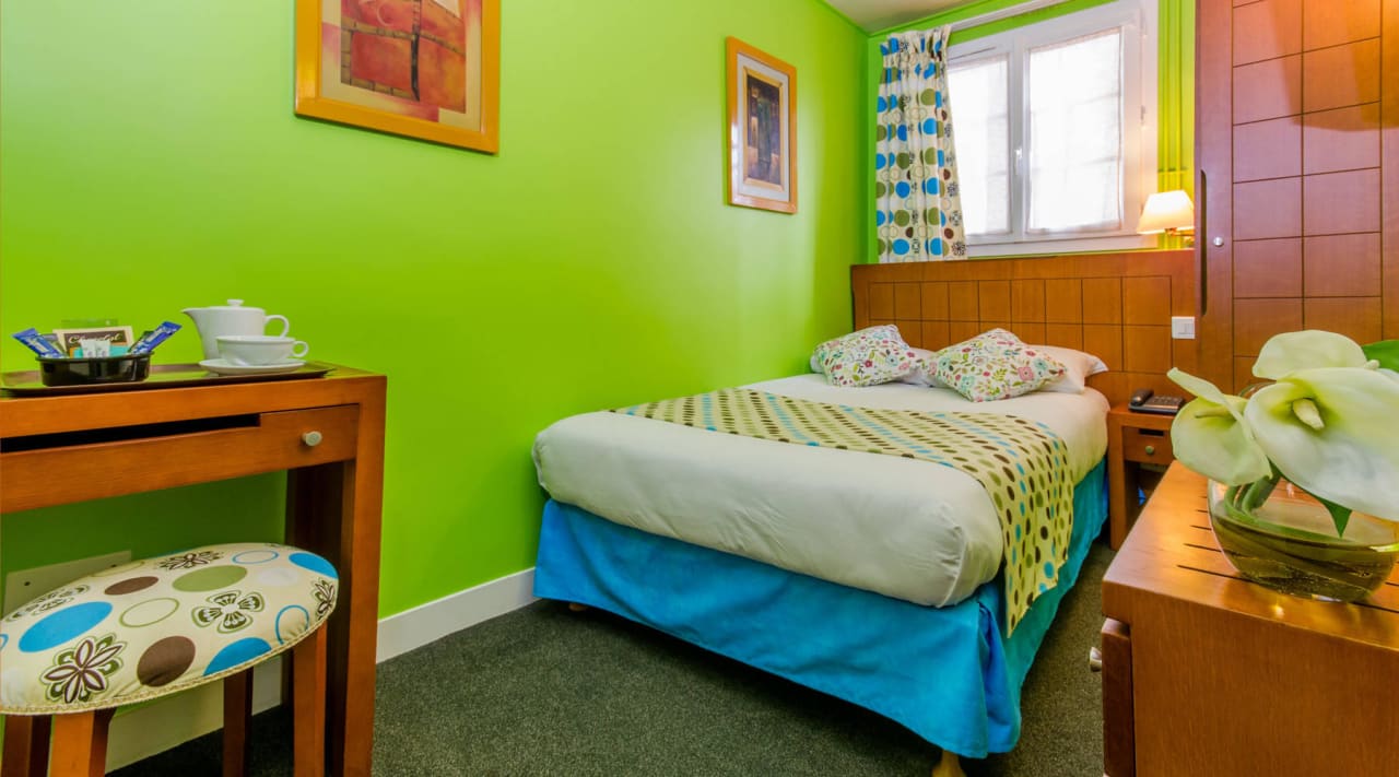 Chambre single Hotel Pilime