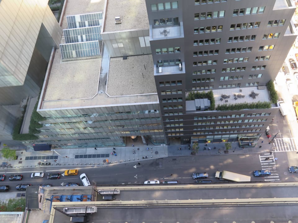 Ausblick auf die Strasse Hotel Courtyard by Marriott Manhattan Midtown East