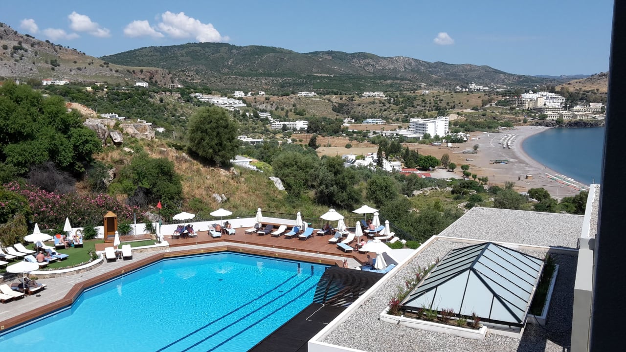 Pool Lindos Mare, Seaside Hotel