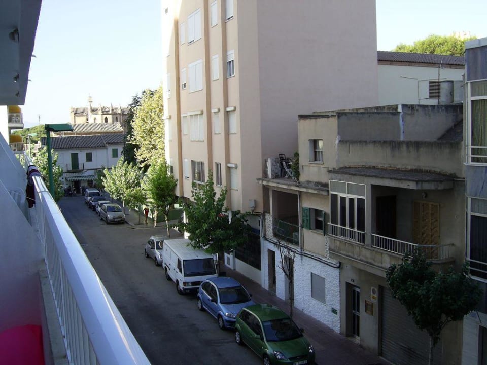 Ausblick vom Balkon. HSM Reina del Mar