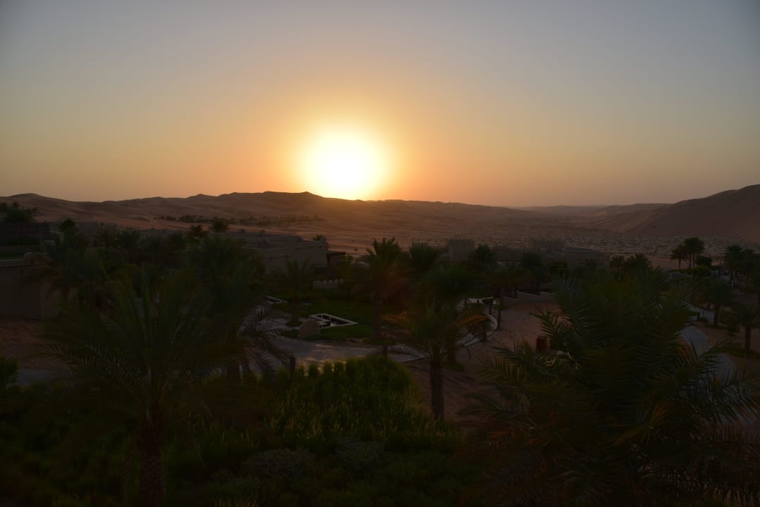 Sonnenuntergang vom Hotel Qasr Al Sarab Desert Resort by Anantara