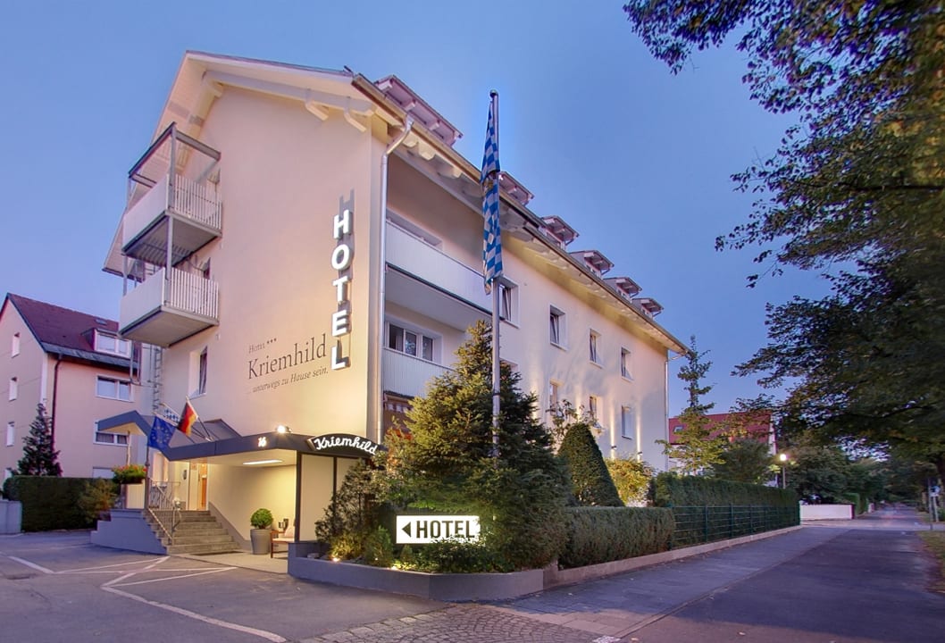 Außenansicht Hotel Kriemhild am Hirschgarten