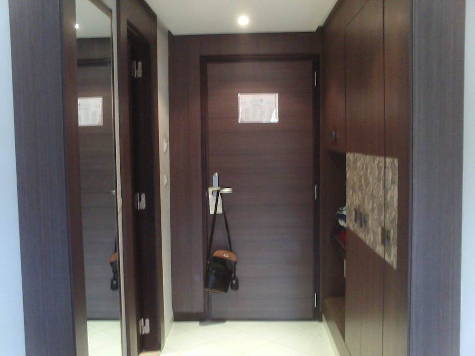 Eingangsbereich meines Zimmers Hotel Rosa Beach