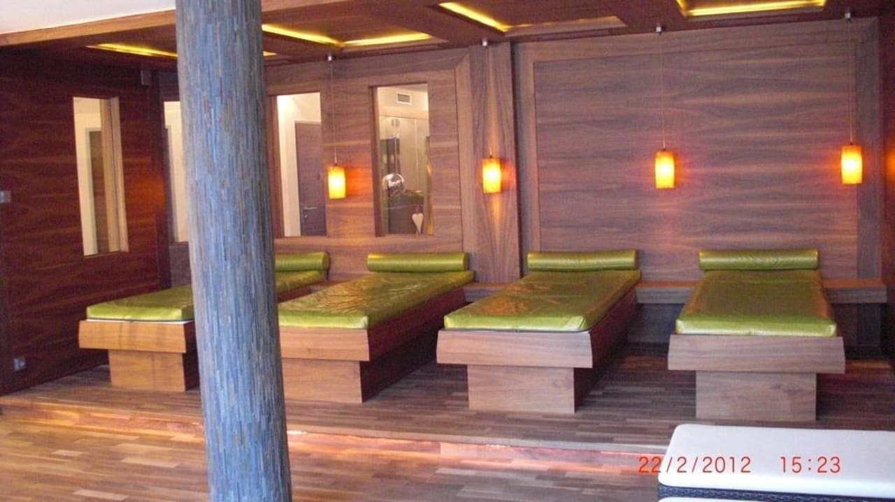 Ruheraum mit Wasserbetten Hotel Roslehen