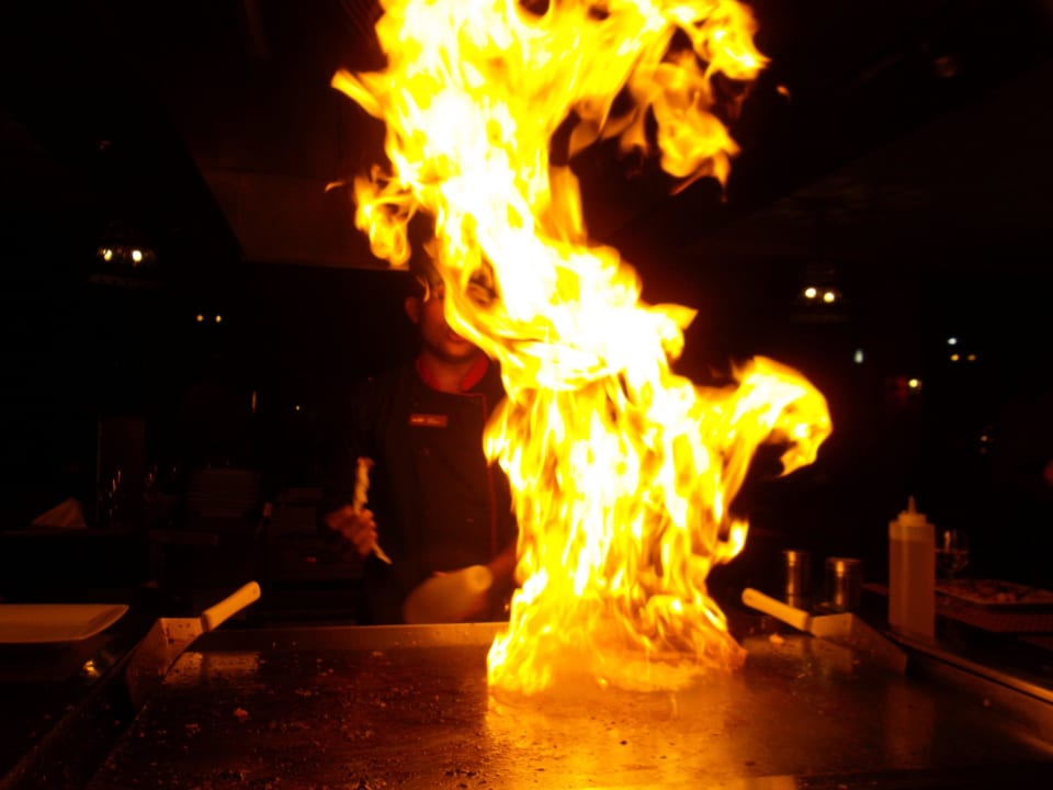 Action beim Japaner! Klasse Show Grand Palladium Select Bávaro Resort & Spa