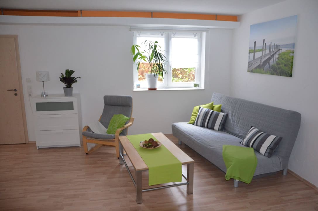 Wohnzimmer - Sitzbereich Ferienwohnung Wohlfühloase Riedel