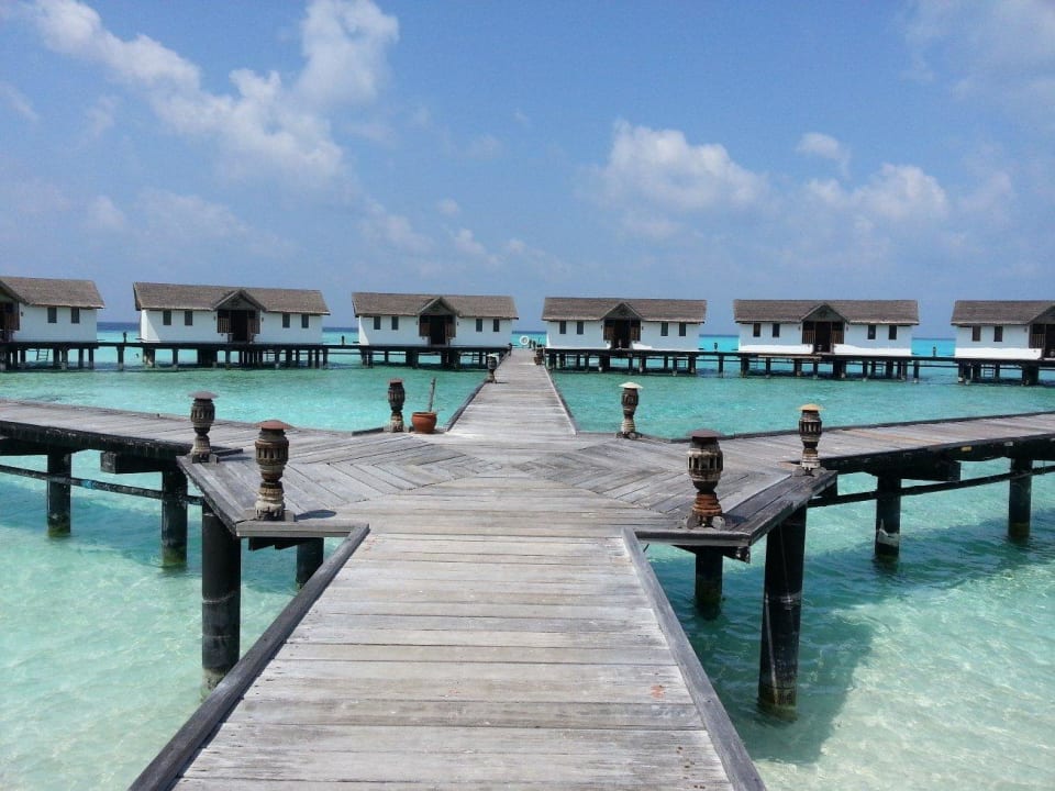 Wasservillen auf Nordseite NH Collection Maldives Reethi Resort