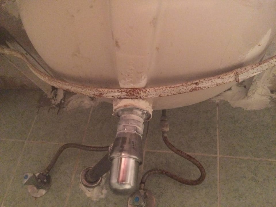 Unterseite Waschbecken SUNRISE Holidays Resort (Adults Only)