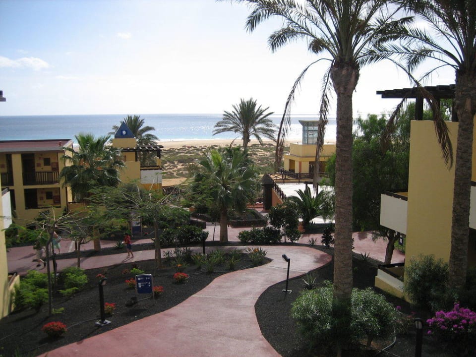 Weg zum unteren Bereich der Anlage Occidental Jandía Playa