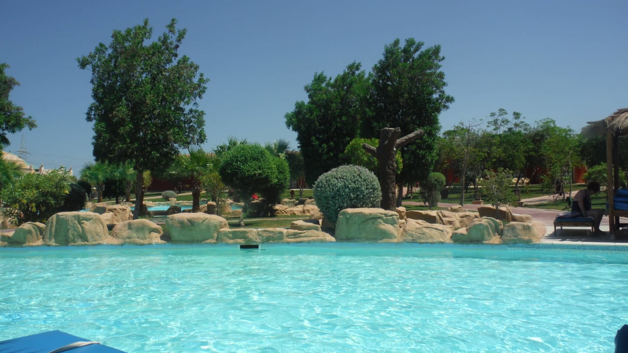 Hauptpool Pickalbatros Jungle Aqua Park Resort - Neverland Hurghada