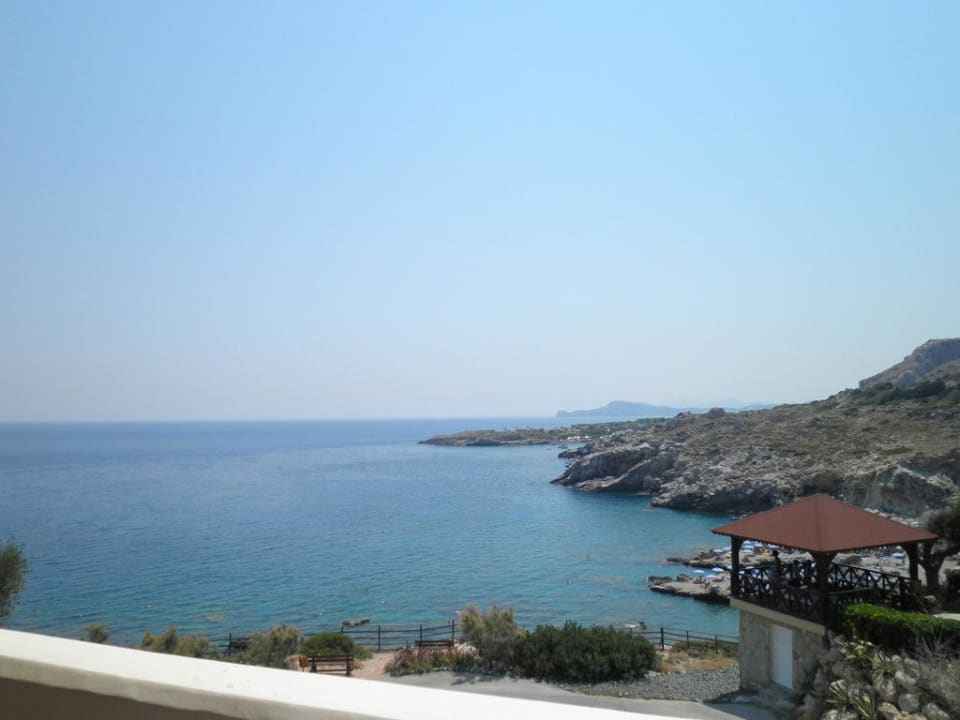 Blick vom Balkon1 Hotel Kalithea Horizon Royal