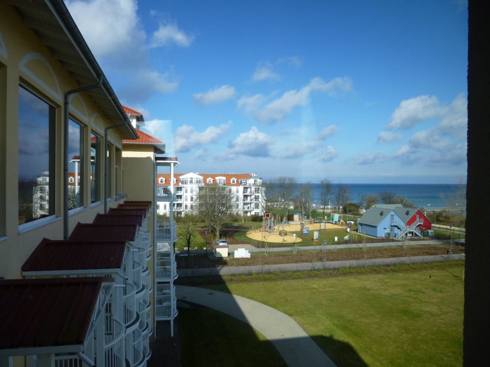 Blick vom Tisch im Restaurant Morada Strandhotel Ostseebad Kühlungsborn
