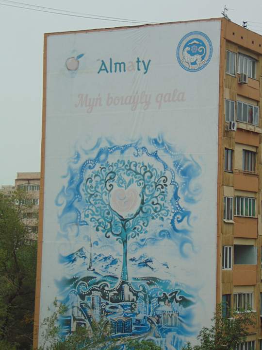 Ausblick Mercure Almaty City Center