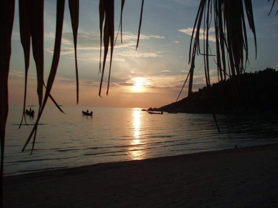 Sonnenuntergang Koh Tao Cabana