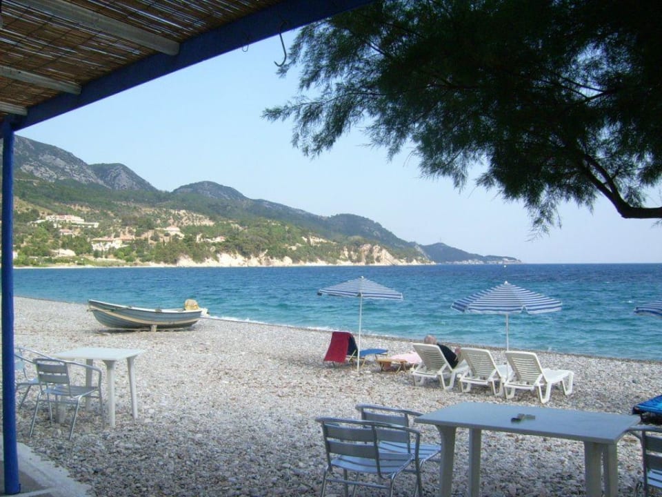 Strandabschnitt auf Höhe vom Hotel Kalidon