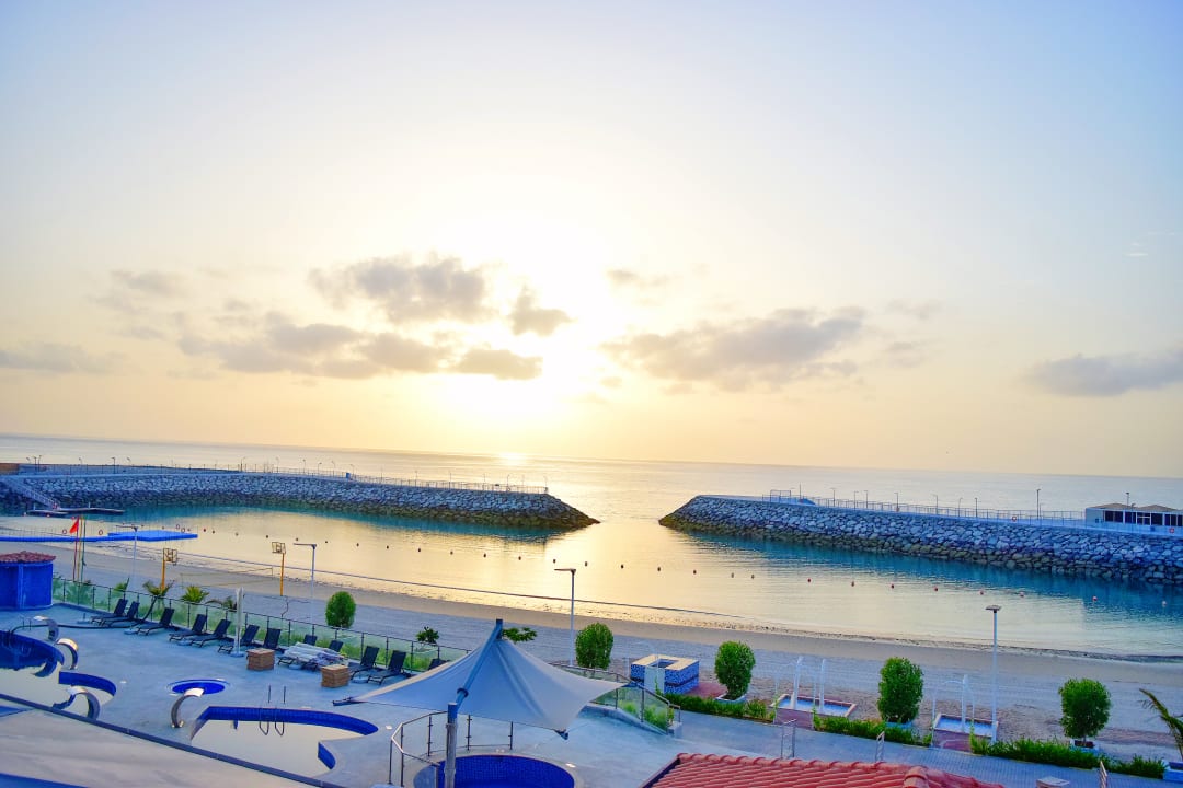 Ausblick Mirage Bab Al Bahr Beach Resort