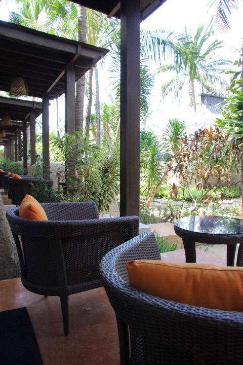 Leider sehr kleine Terrasse Novotel Lombok Resort & Villas